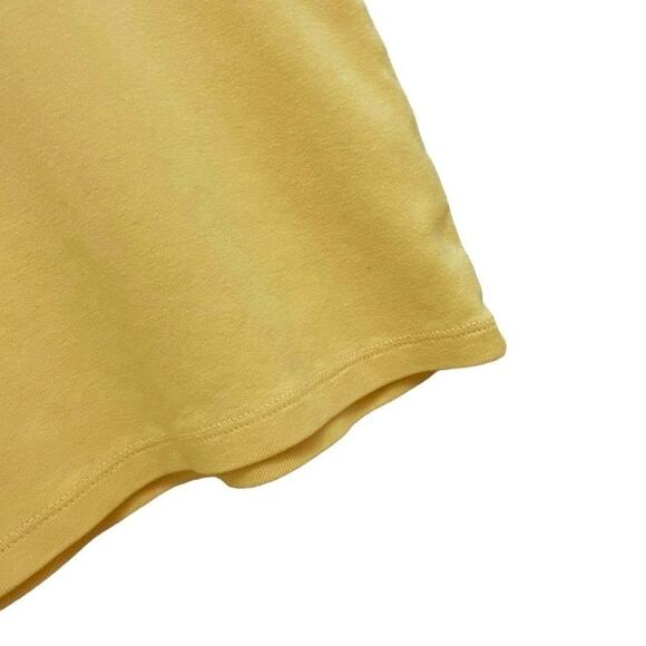 Cherokee Yellow Short Sleeve Cotton Top - Picture 6 of 7
